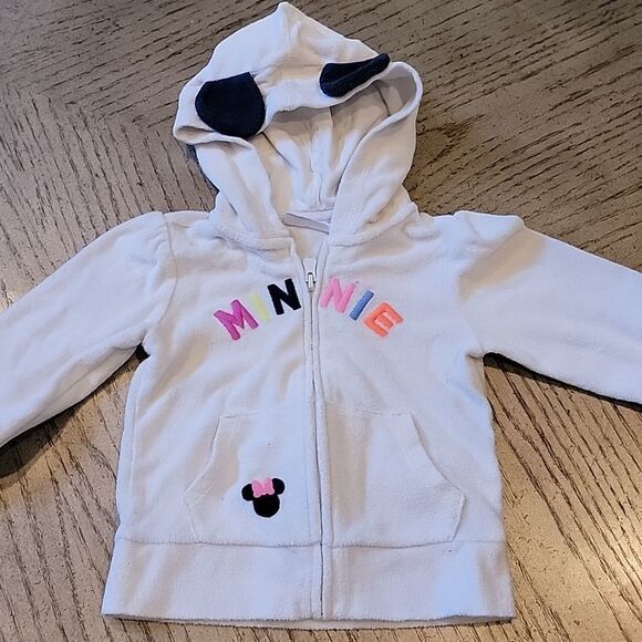 Minnie Mouse zip up jacket size 2 Baby Gap - Picture 8 of 9